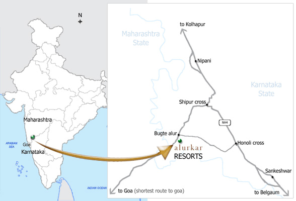 Alurkar Resorts location map